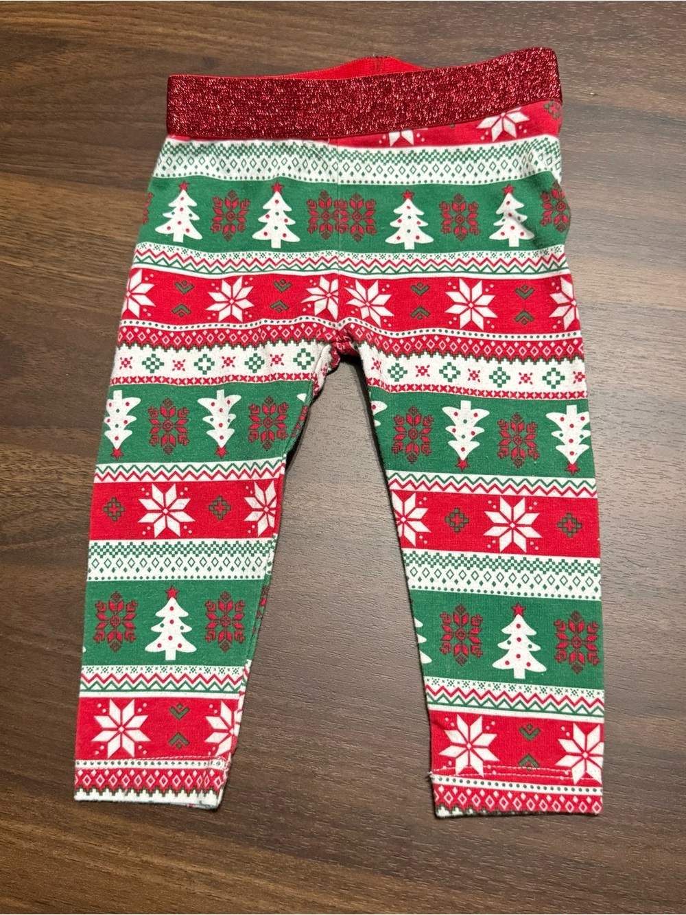 ✨3/$6✨ Baby girl Christmas leggings